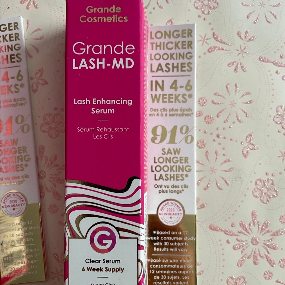 Grande Lash MD Lash Enhancing Serum, 6 Week Supply, Extensions, Lengthening